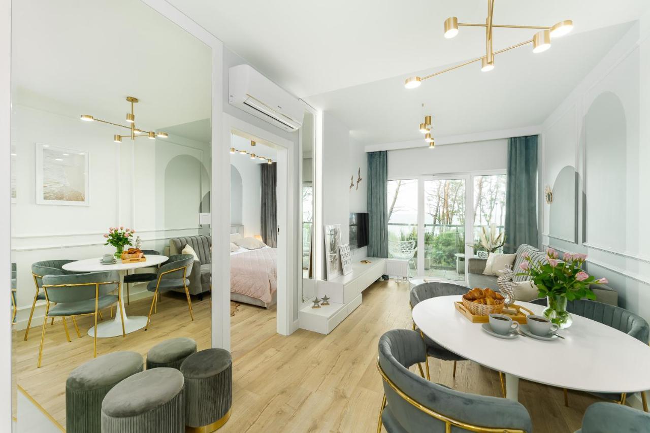 Apartament Baltic View 21 Z Widokiem Na Morze Ustronie Morskie Extérieur photo