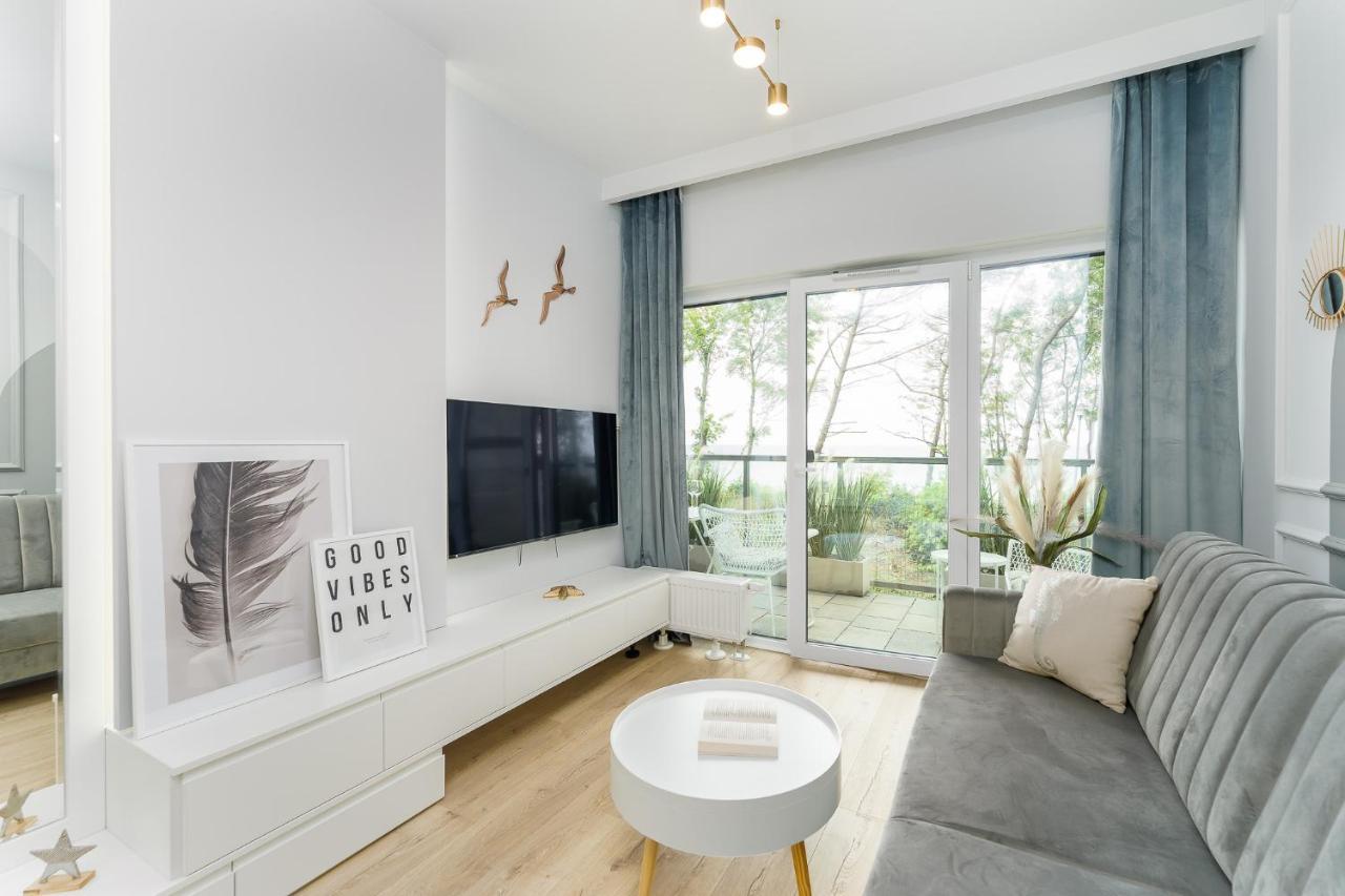 Apartament Baltic View 21 Z Widokiem Na Morze Ustronie Morskie Extérieur photo